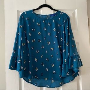 Blue women’s blouse